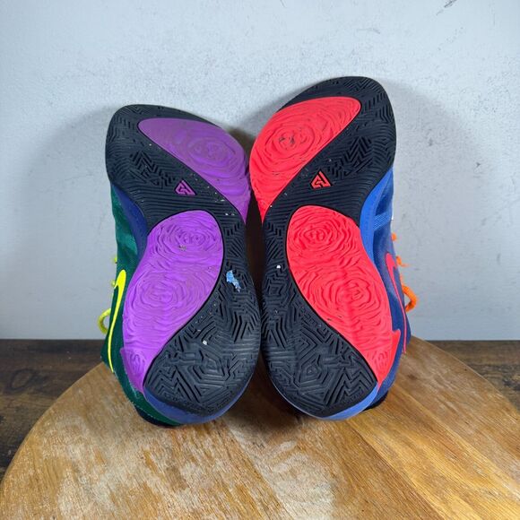 Nike Zoom Freak 1 "What The" Roots Giannis CT8476-800 Shoes Men's Size 8 - Picture 9 of 10